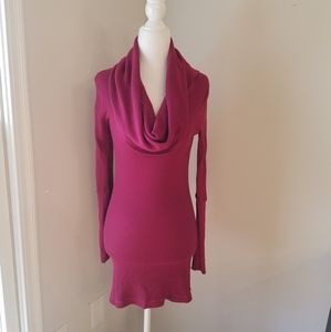 Anthropologie Splendid cowl neck thermal dress